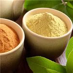 Instant green tea powder